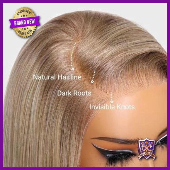 13x6 Glueless HD Lace Front Bob Wig Human Hair 180% Density  display picture 2